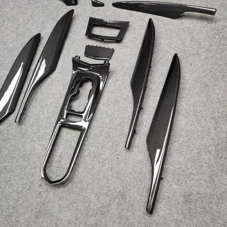 2016 - 2019 Cadillac ATS & ATS-V Coupe or Sedan | Carbon Fiber Interior Trim Piece Set